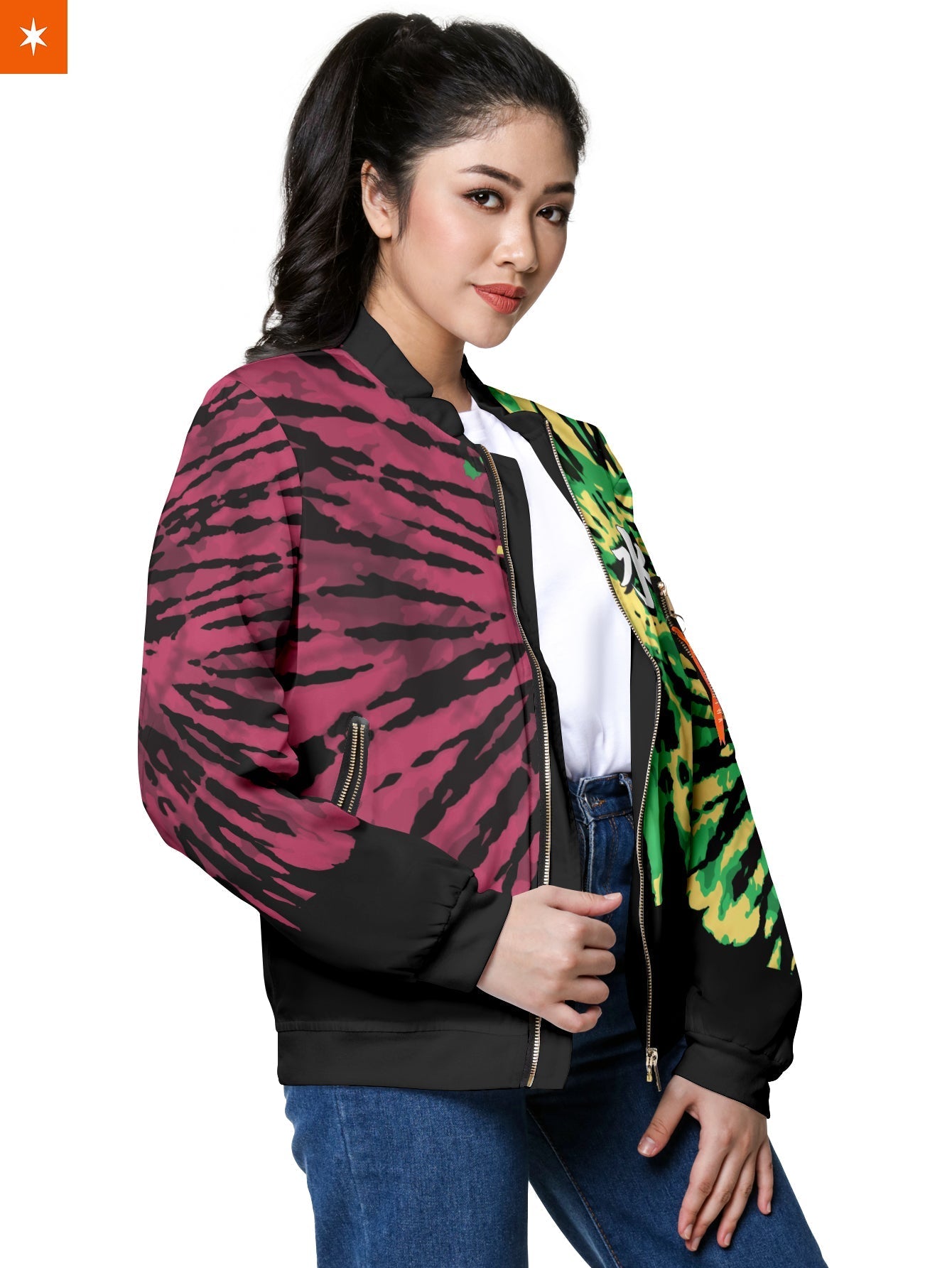 Fandomaniax - Giyu Tie Dye Bomber Jacket