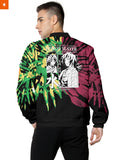 Fandomaniax - Giyu Tie Dye Bomber Jacket