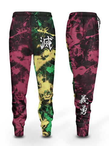 Fandomaniax - Giyu Tie Dye Jogger Pants