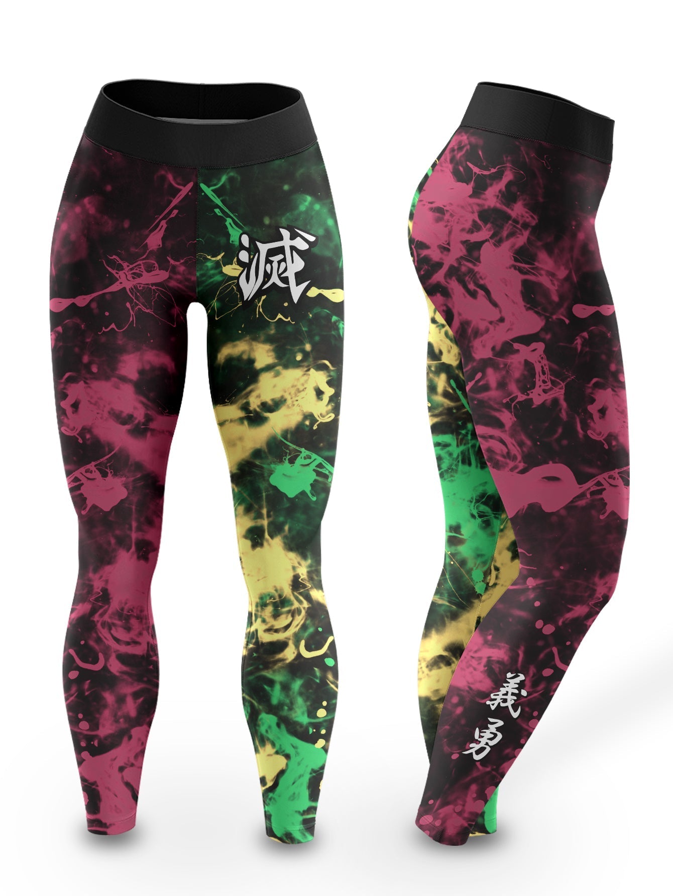 Fandomaniax - Giyu Tie Dye Unisex Tights