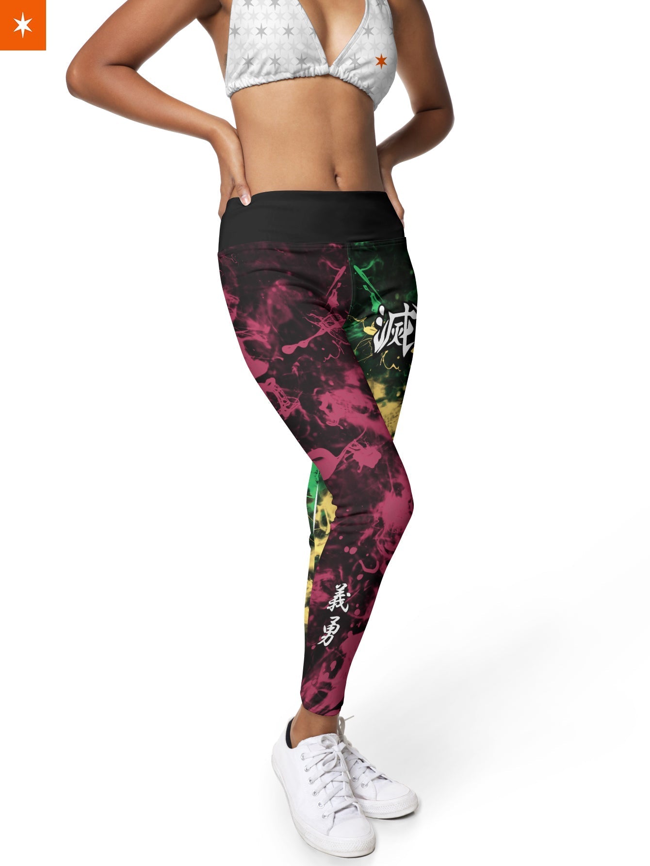 Fandomaniax - Giyu Tie Dye Unisex Tights