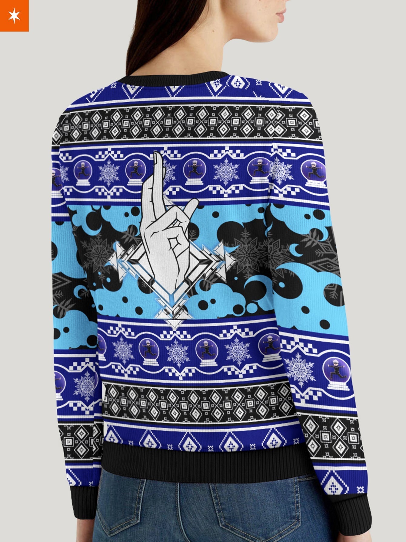 Fandomaniax - Gojo Xmas Unisex Wool Sweater