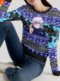 Fandomaniax - Gojo Xmas Unisex Wool Sweater