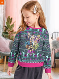 Fandomaniax - Golden Wind Xmas Kids Unisex Wool Sweater