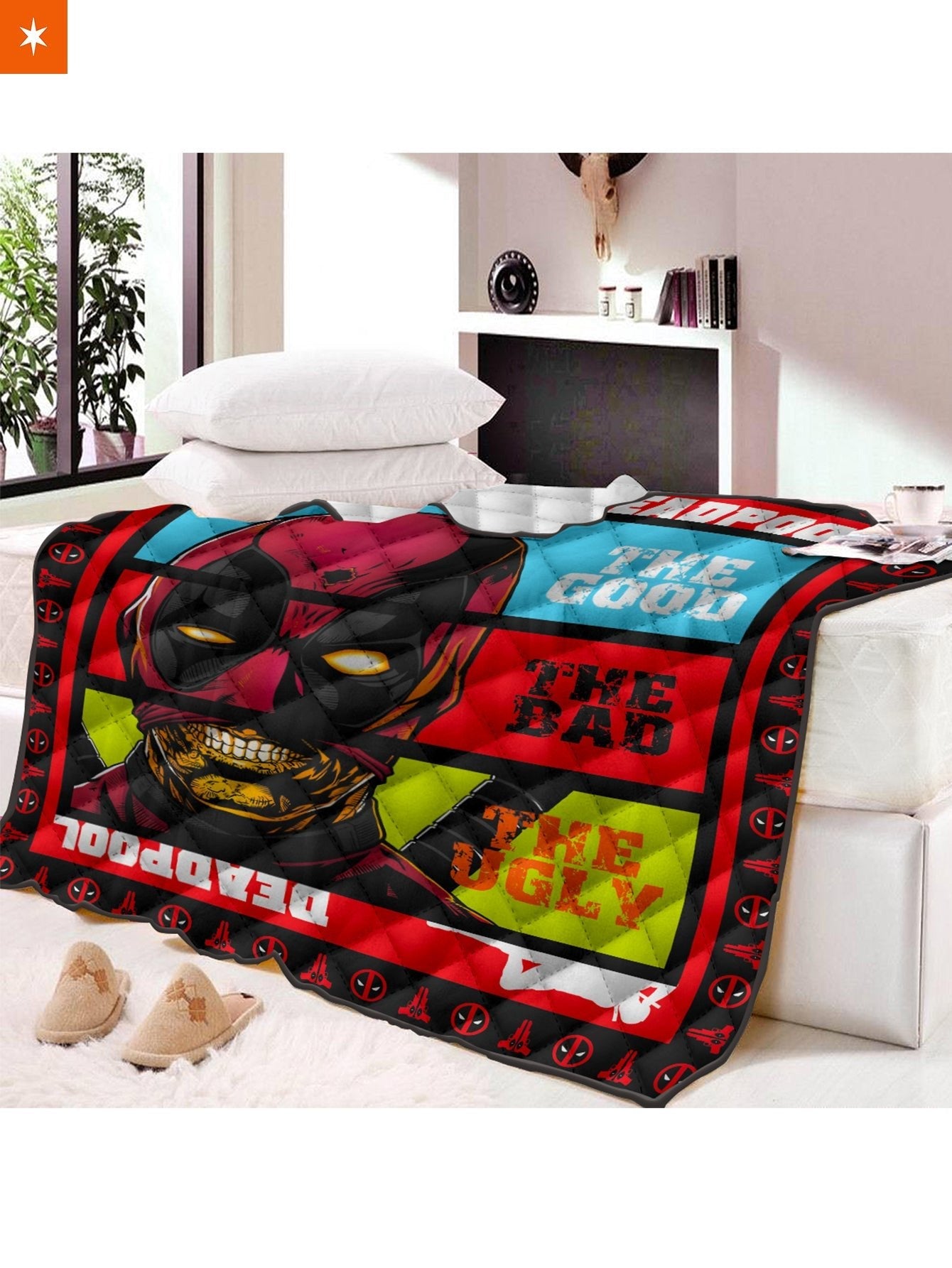 Fandomaniax - Good Bad Ugly Quilt Blanket