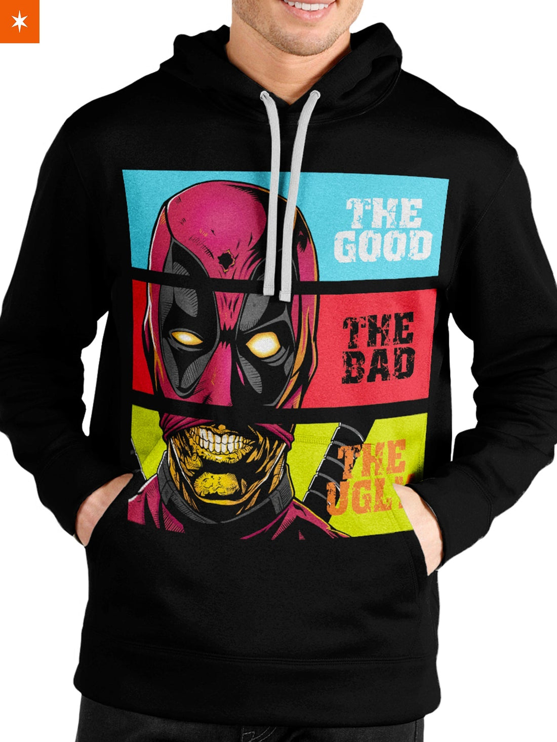 Fandomaniax - Good Bad Ugly Unisex Pullover Hoodie