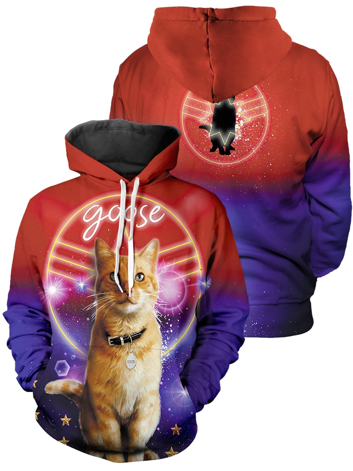 Fandomaniax - Goose the Cat Unisex Pullover Hoodie