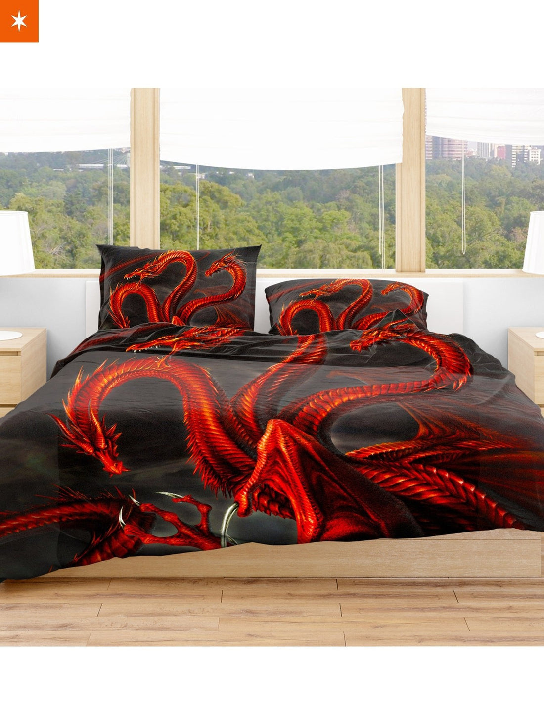 Fandomaniax - GOT Targaryen Sigil Bedding Set