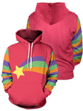 Fandomaniax - Gravity Falls Mabel Pines Cosplay Unisex Pullover Hoodie