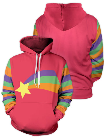 Fandomaniax - Gravity Falls Mabel Pines Cosplay Unisex Pullover Hoodie