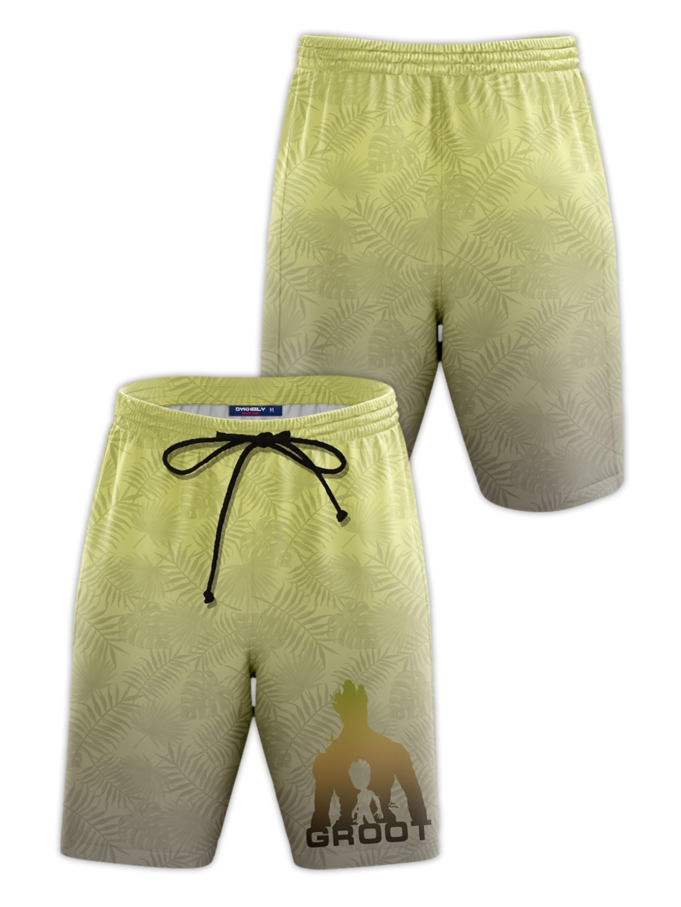 Fandomaniax - Guardian Groot Beach Shorts