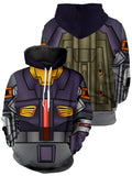 Fandomaniax - Gundam RX-178-MkII Unisex Pullover Hoodie