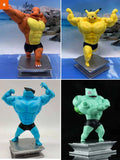 Fandomaniax - Gym Bros Swole Pocket Monsters Keychains/Figurine