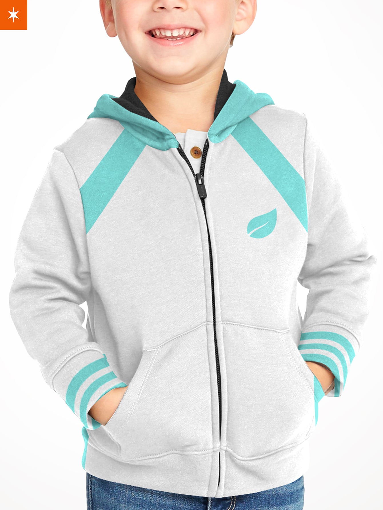 Fandomaniax - Haikyuu Aoba Johsai Kids Unisex Zipped Hoodie