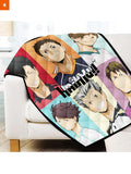 Fandomaniax - Haikyuu Captains Quilt Blanket