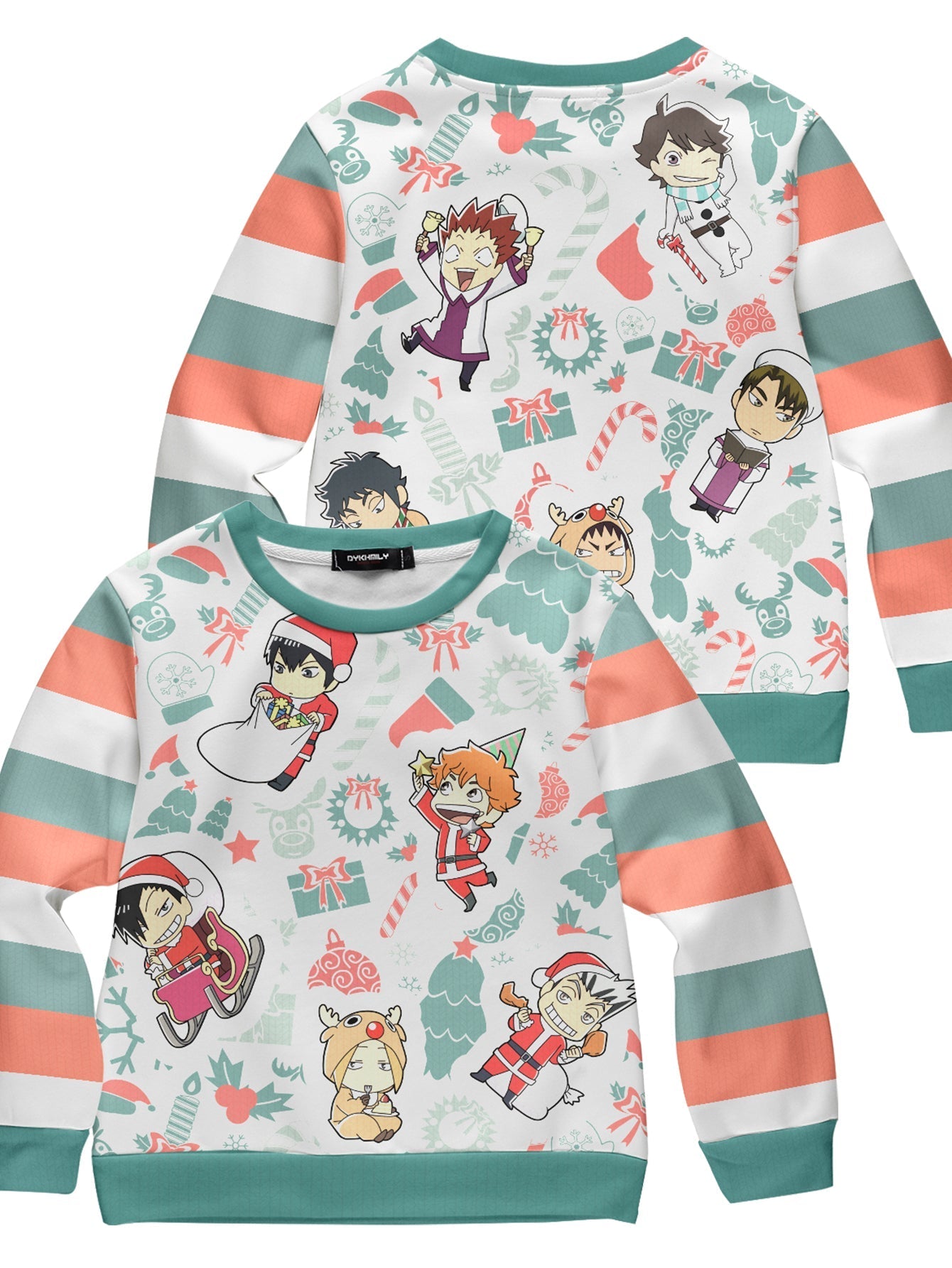 Fandomaniax - Haikyuu Christmas Kids Unisex Wool Sweater