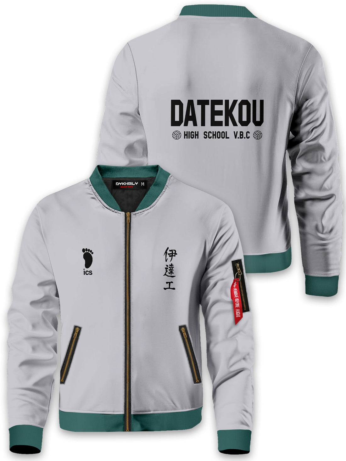 Fandomaniax - Haikyuu Datekou Bomber Jacket