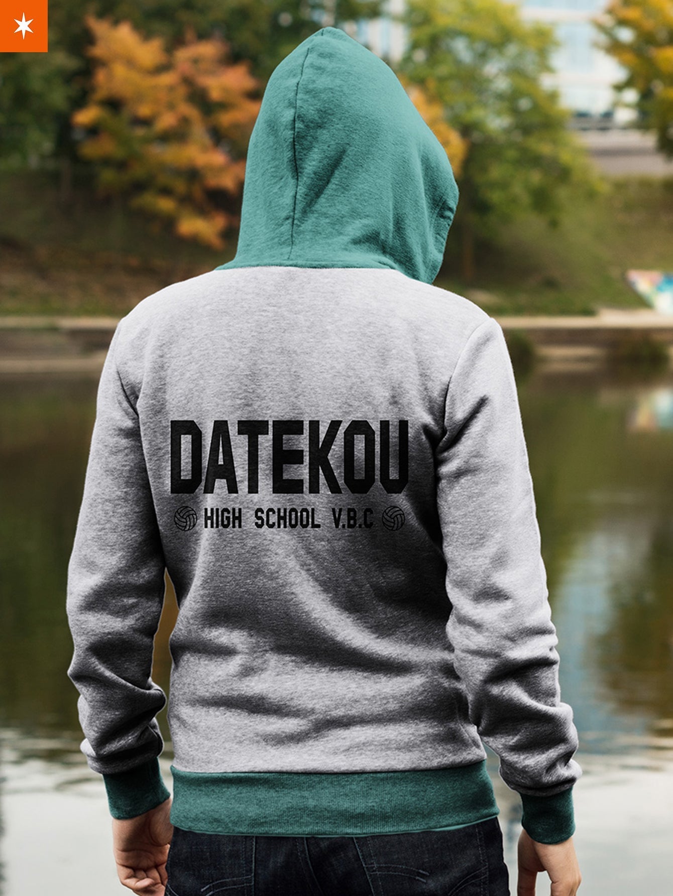 Fandomaniax - Haikyuu Datekou Unisex Zipped Hoodie