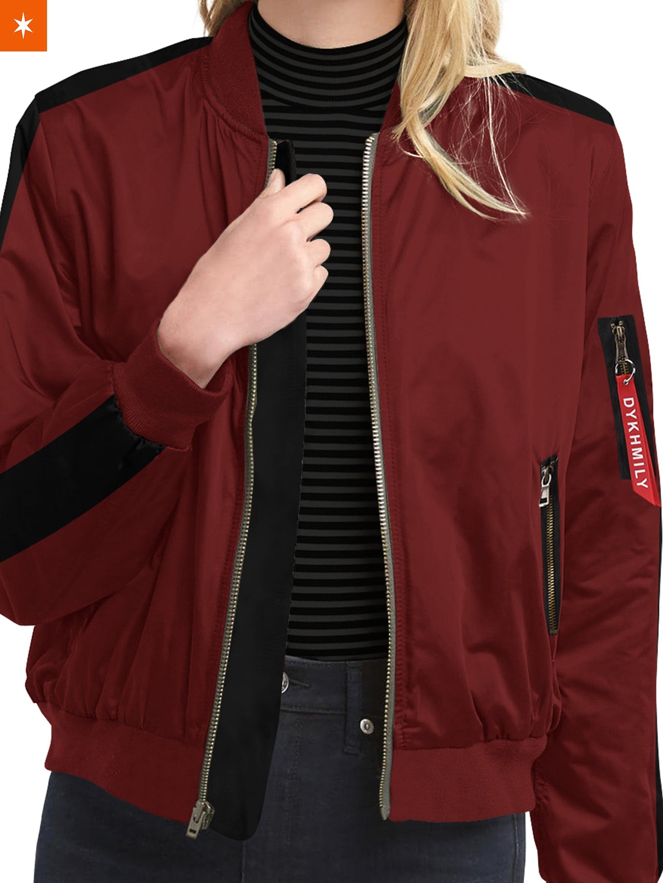 Fandomaniax - Haikyuu Inarizaki Bomber Jacket