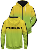 Fandomaniax - Haikyuu Itachiyama Unisex Zipped Hoodie