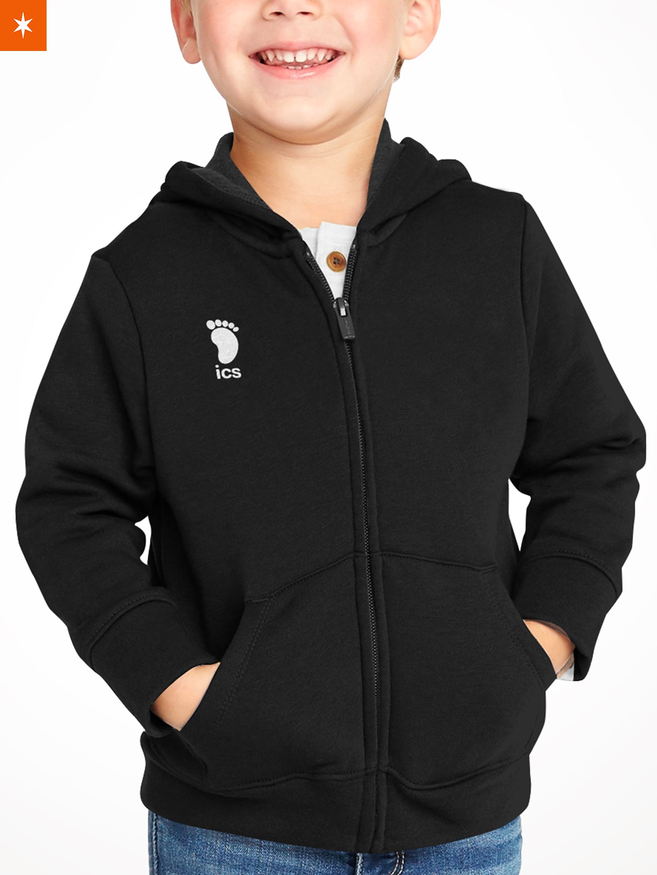 Fandomaniax - Haikyuu Karasuno High Kids Unisex Zipped Hoodie