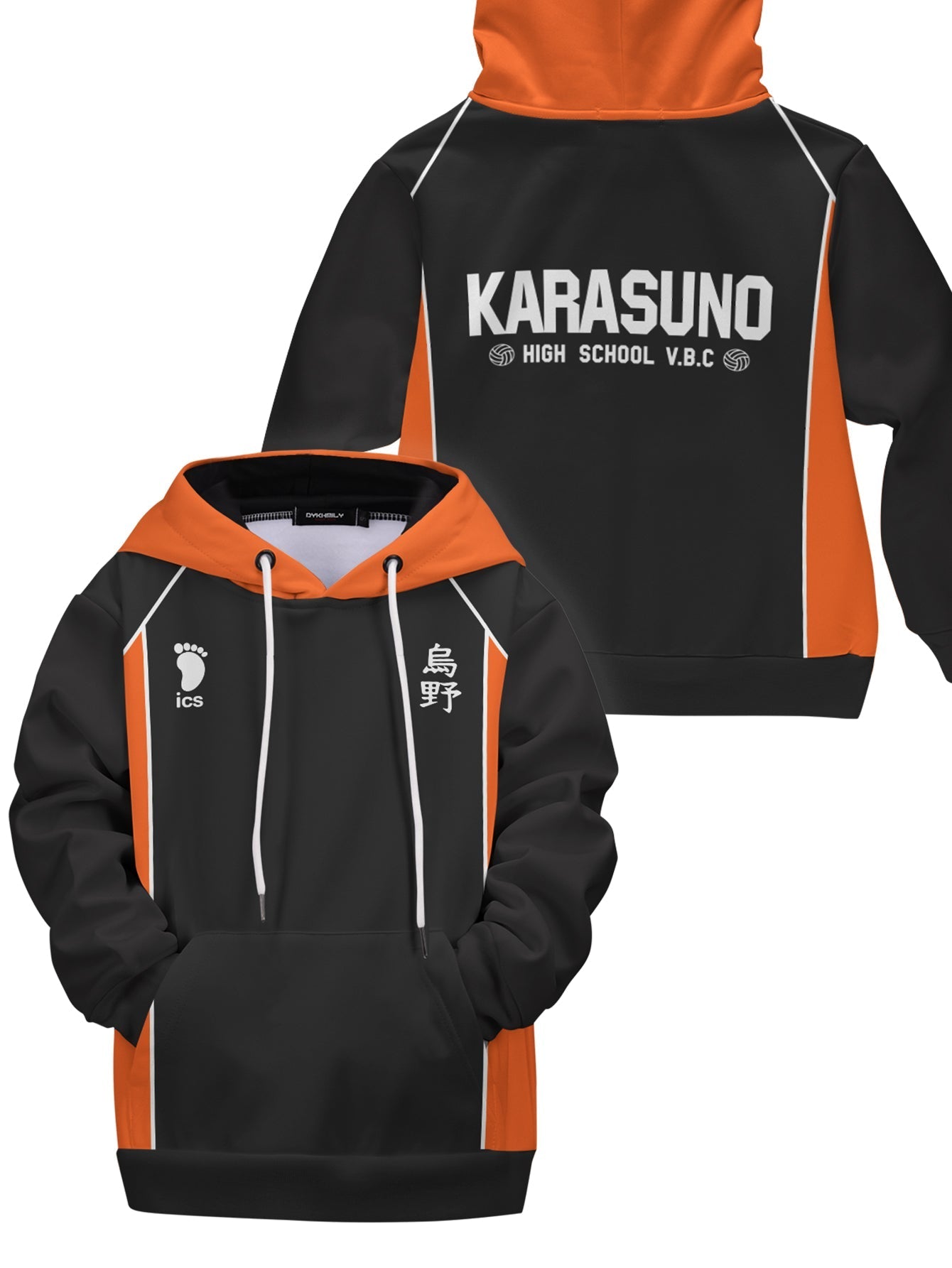 Fandomaniax - Haikyuu Karasuno Kids Unisex Pullover Hoodie