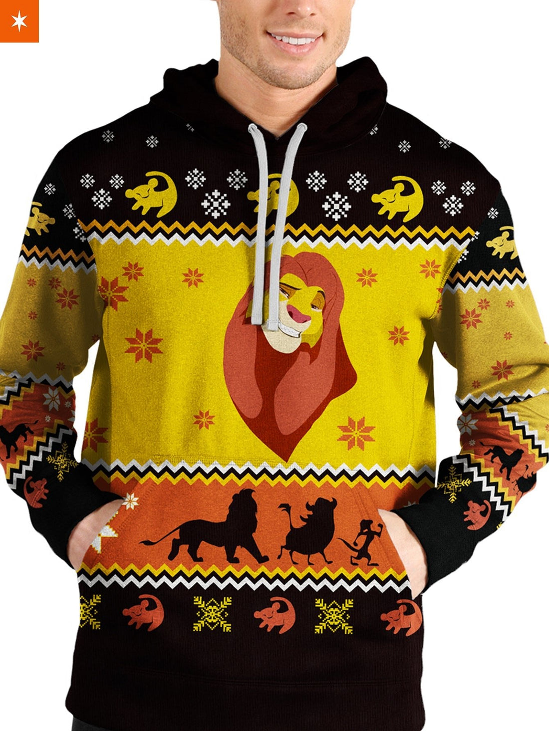 Fandomaniax - Hakuna Matata Christmas Unisex Pullover Hoodie