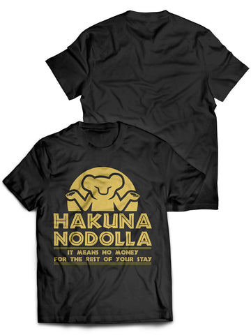 Fandomaniax - Hakuna Nodolla Unisex T-Shirt