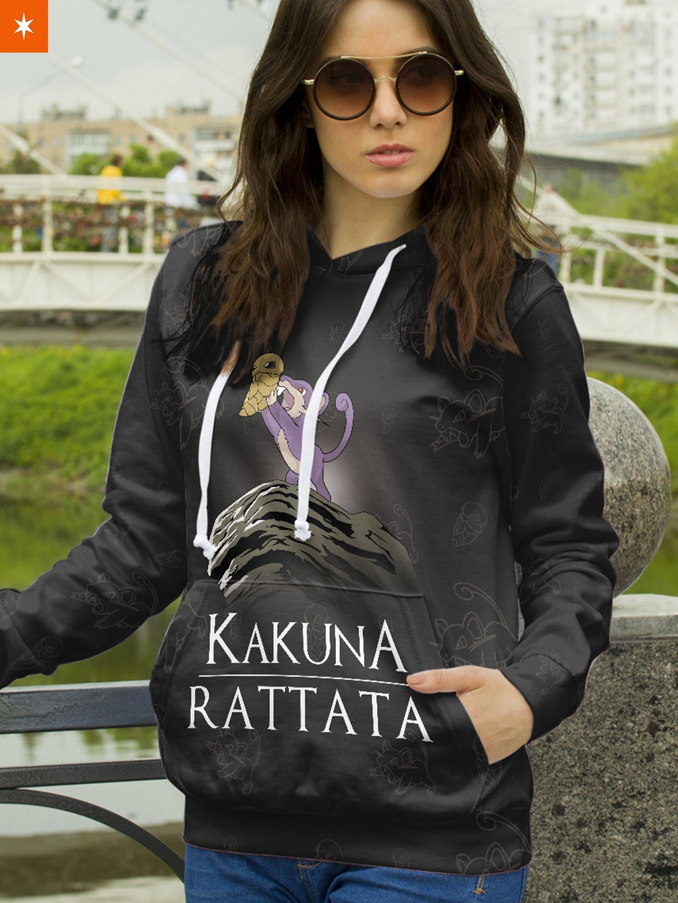 Fandomaniax - Hakuna Rattata Unisex Pullover Hoodie