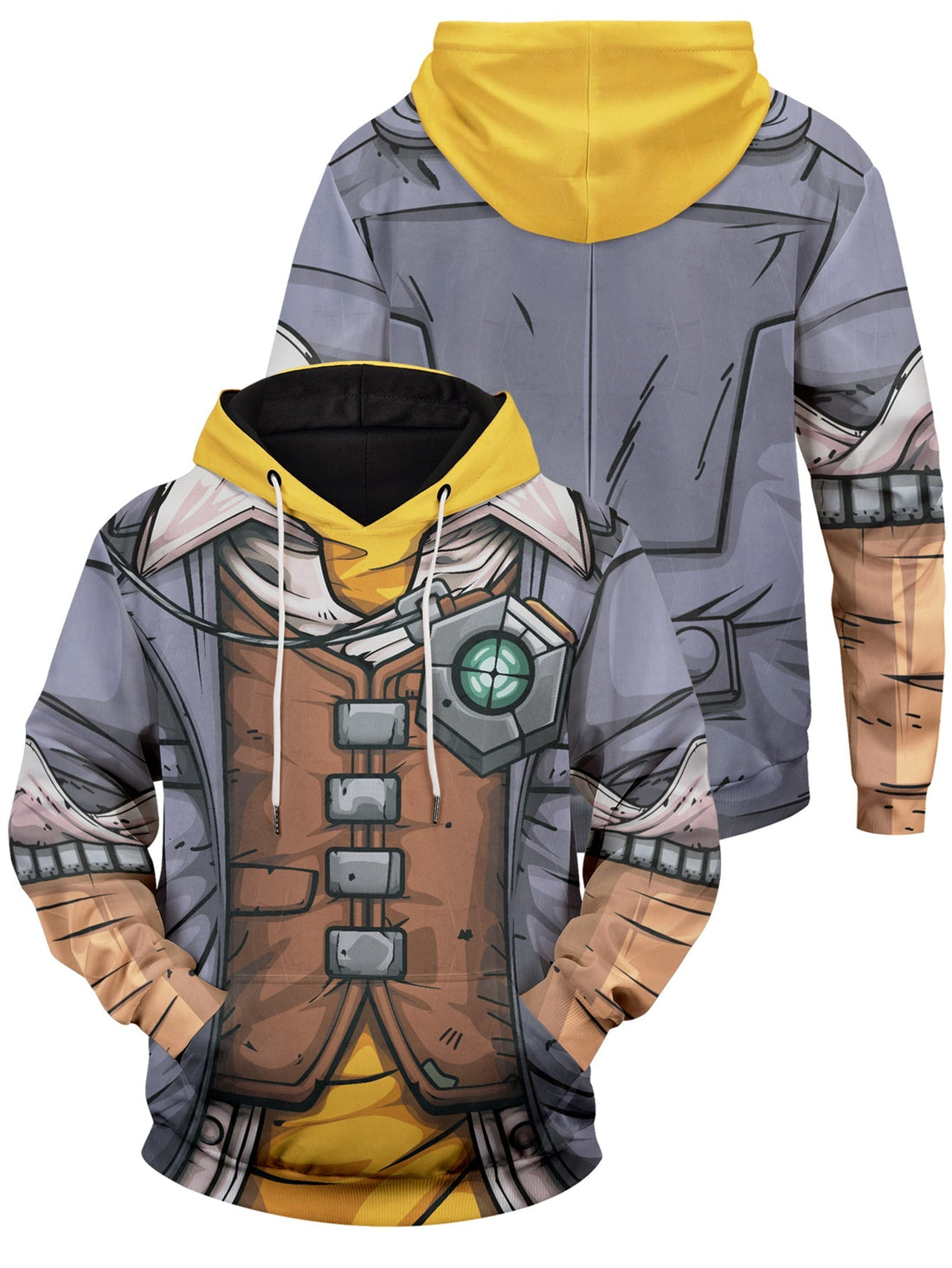 Fandomaniax - Handsome Jack Unisex Pullover Hoodie