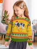 Fandomaniax - Haru the Ox Kids Unisex Wool Sweater