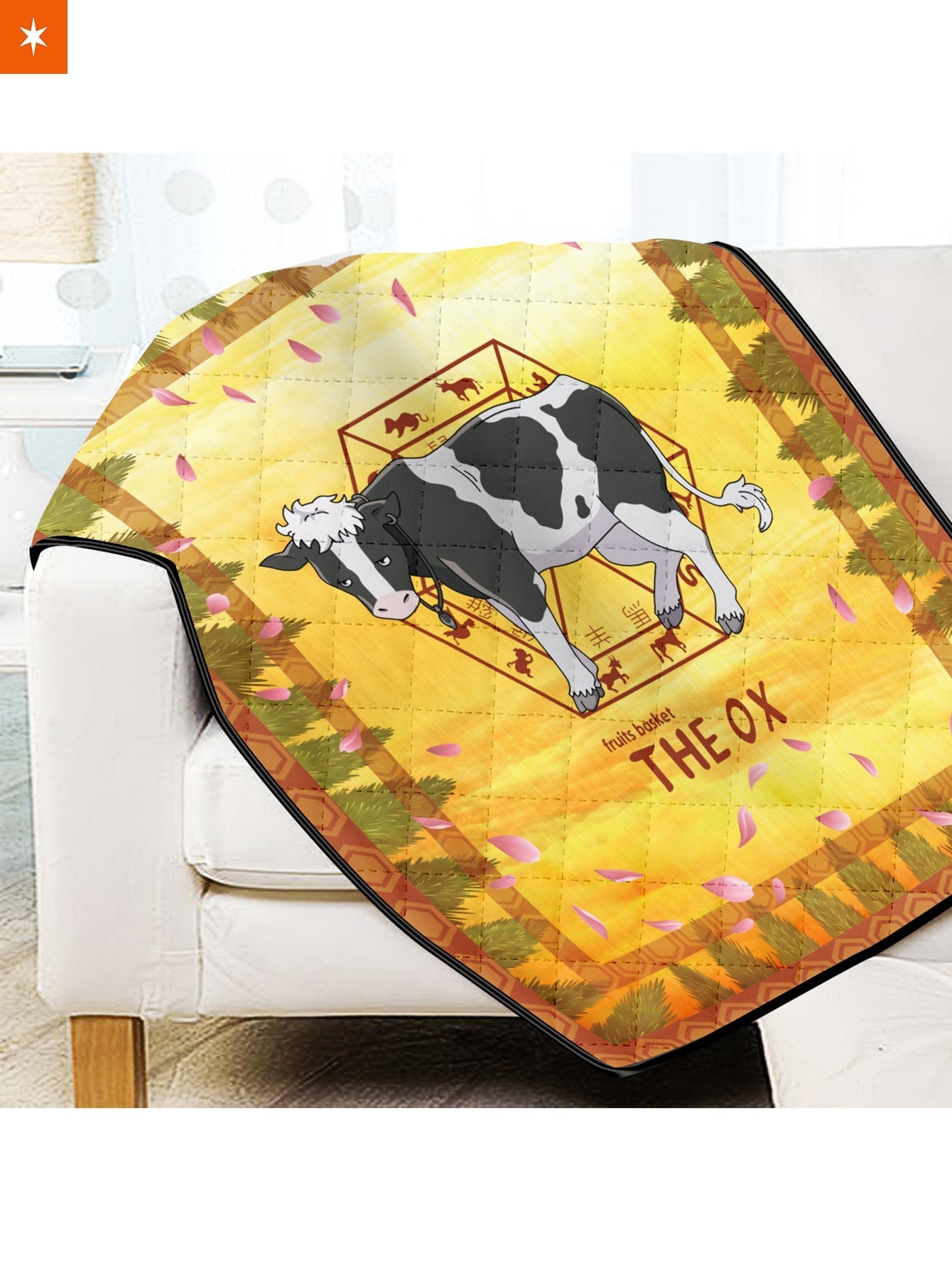 Fandomaniax - Haru The Ox Quilt Blanket