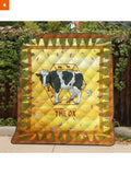 Fandomaniax - Haru The Ox Quilt Blanket