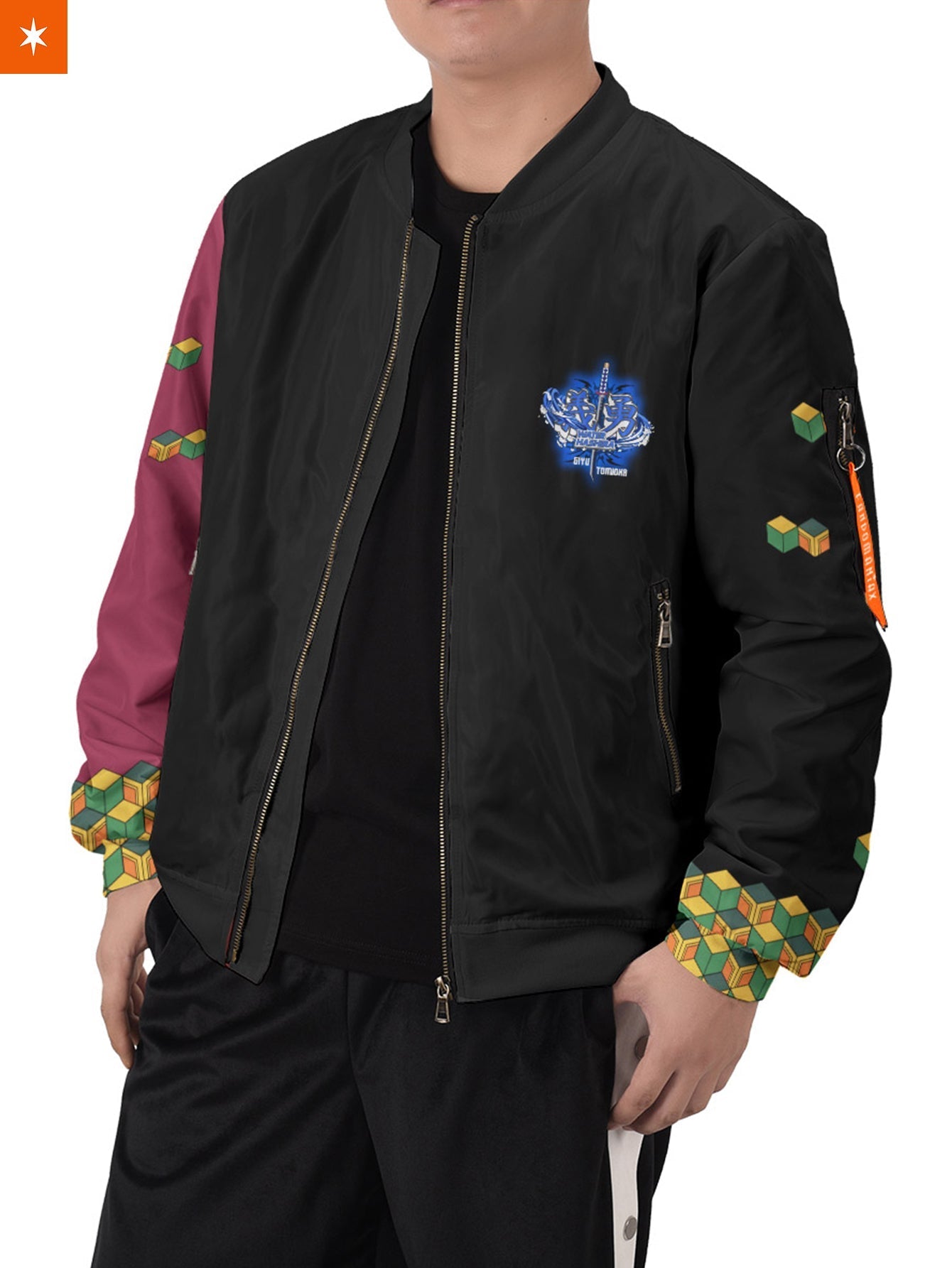 Fandomaniax - Hashira Giyu Stwear Bomber Jacket