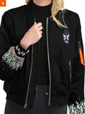 Fandomaniax - Hashira Shinobu Stwear Bomber Jacket