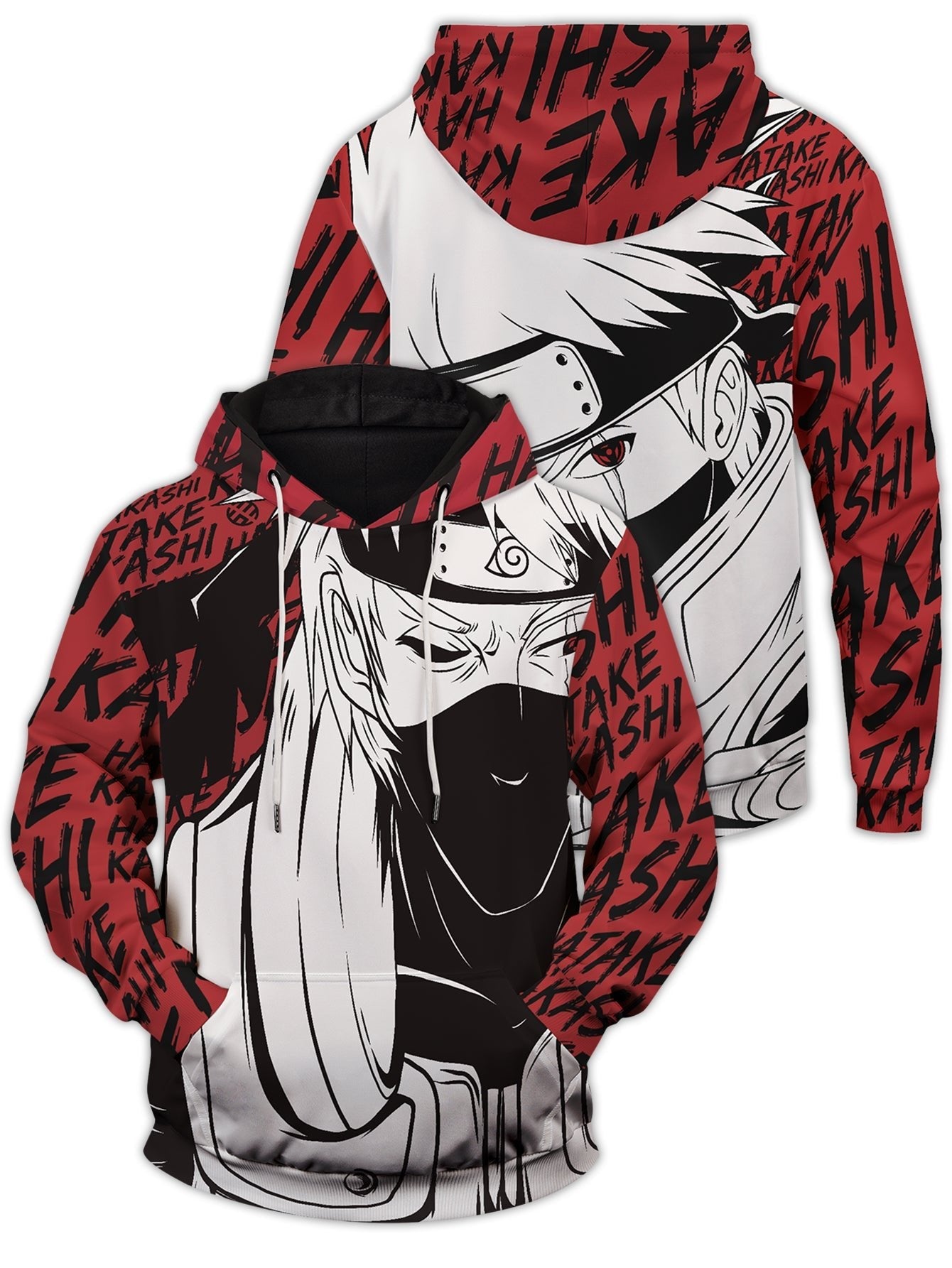 Fandomaniax - Hatake Unisex Pullover Hoodie