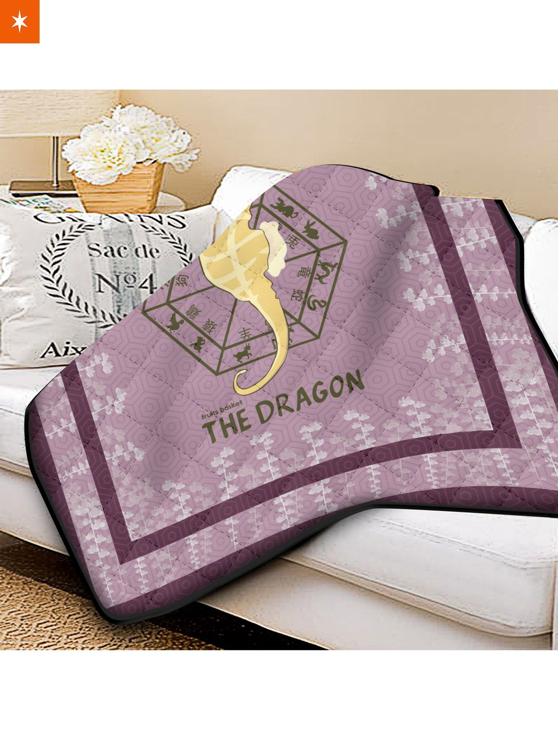 Fandomaniax - Hatori The Dragon Quilt Blanket