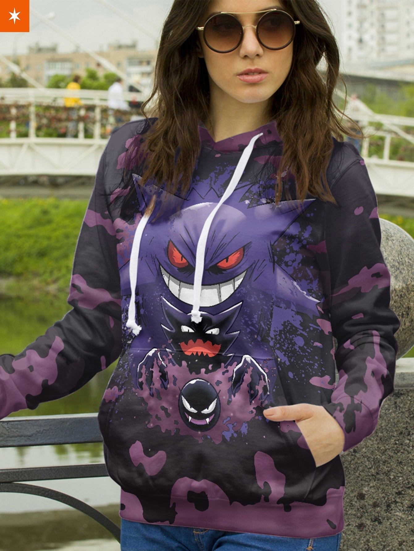 Fandomaniax - Haunting Trio Unisex Pullover Hoodie