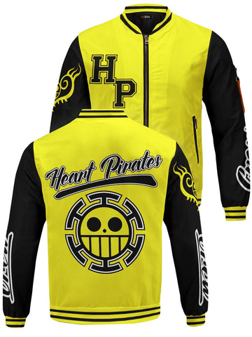 Fandomaniax - Heart Pirates Jersey Bomber Jacket