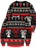 Fandomaniax - Heartless Christmas v2 Unisex Wool Sweater