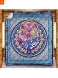 Fandomaniax - Hero of Hyrule V4 Quilt Blanket