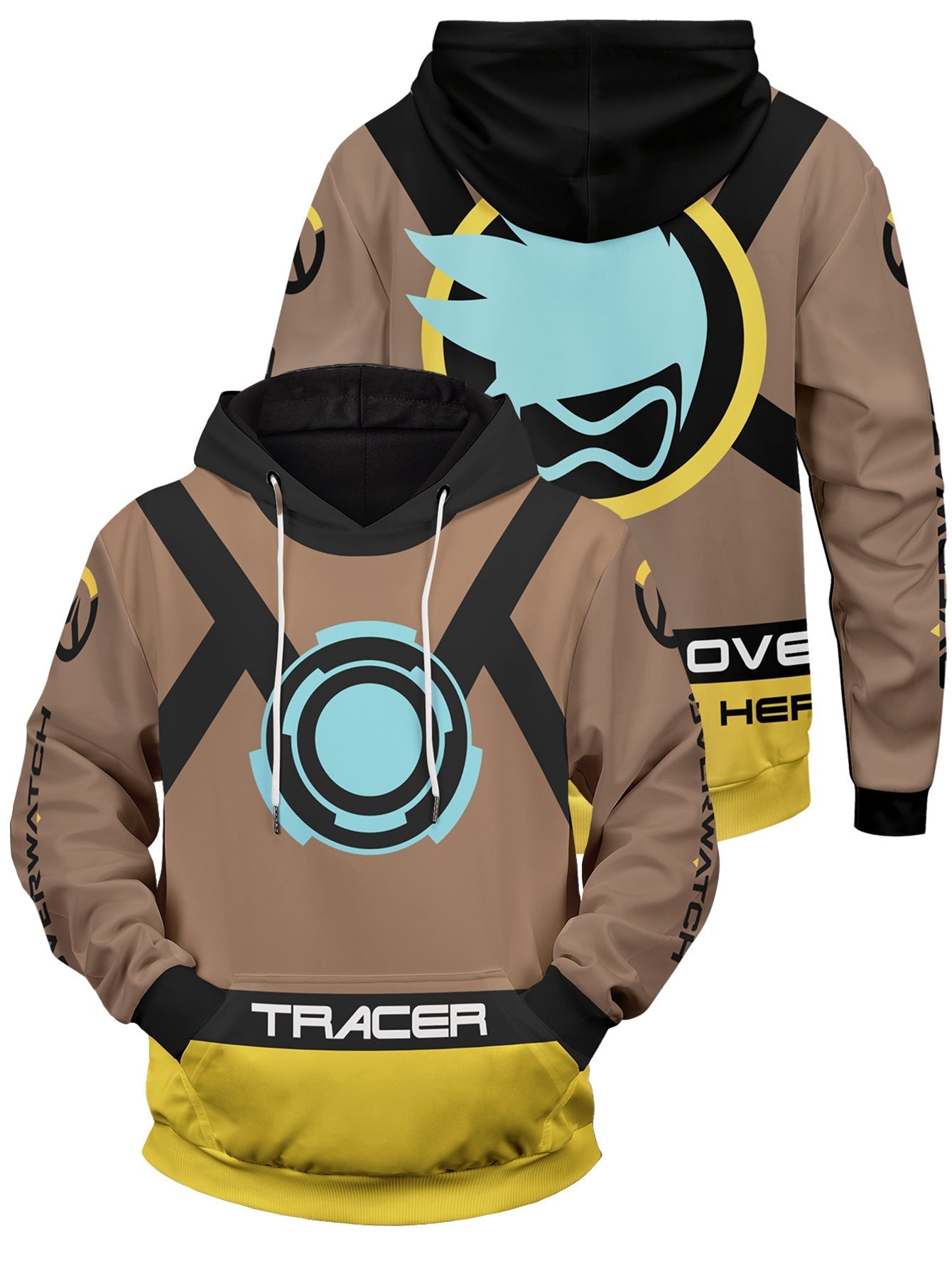 Fandomaniax - Hero Tracer Unisex Pullover Hoodie