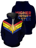 Fandomaniax - Higher Further Faster Unisex Pullover Hoodie