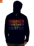 Fandomaniax - Higher Further Faster Unisex Pullover Hoodie