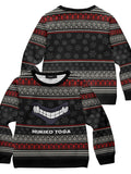 Fandomaniax - Himiko Bite Xmas Kids Unisex Wool Sweater