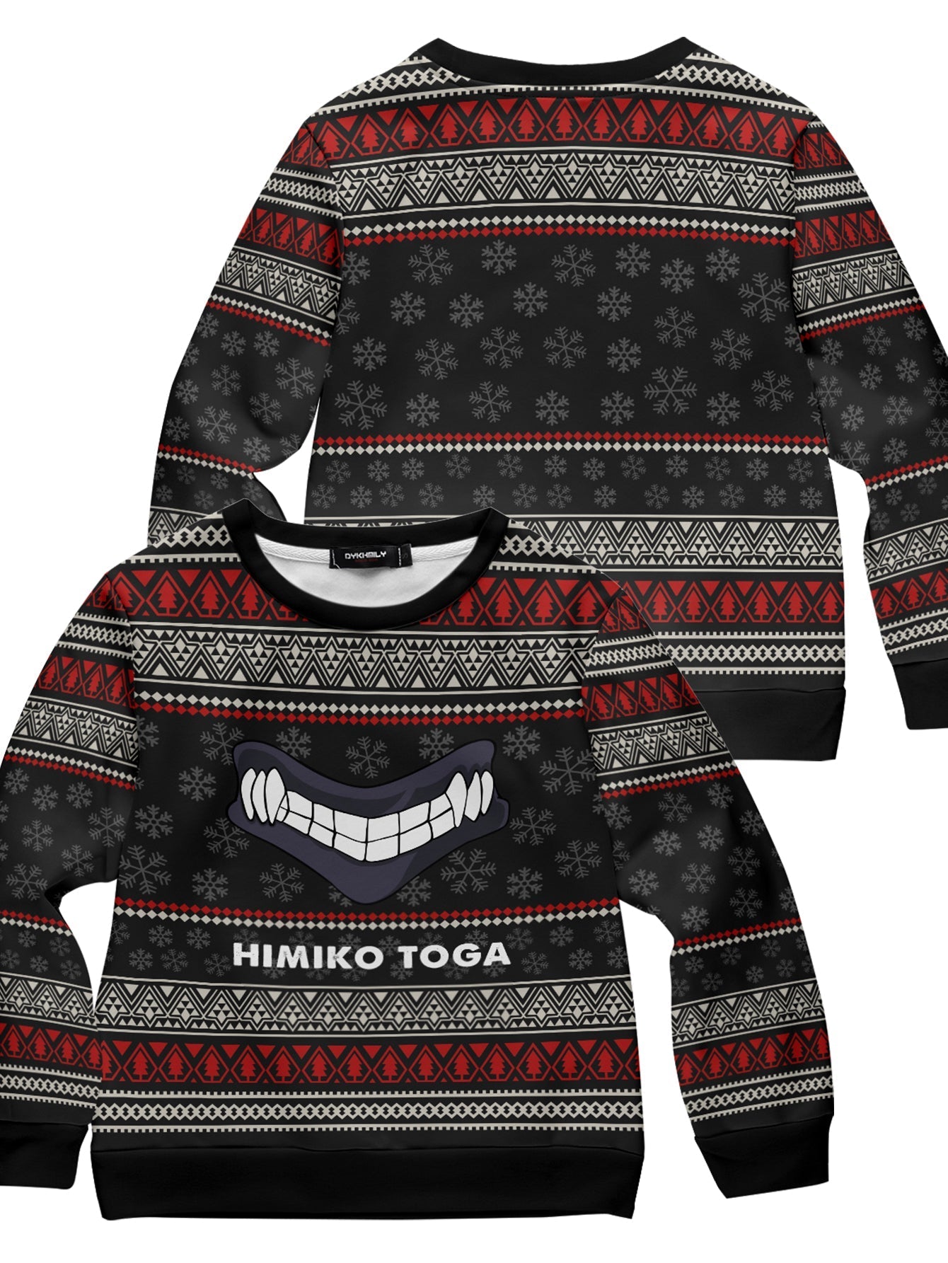 Fandomaniax - Himiko Bite Xmas Kids Unisex Wool Sweater