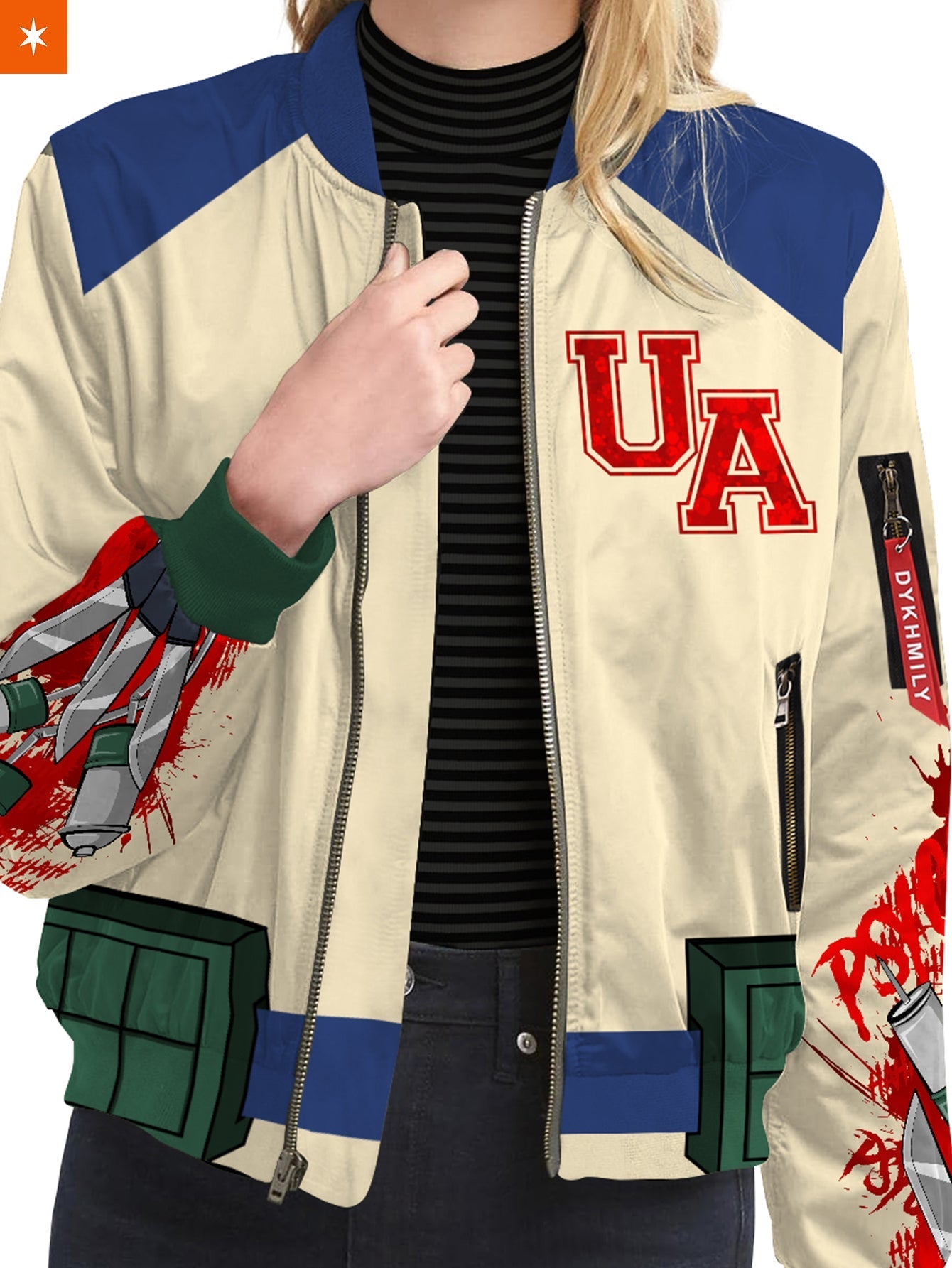 Fandomaniax - Himiko Transform Bomber Jacket