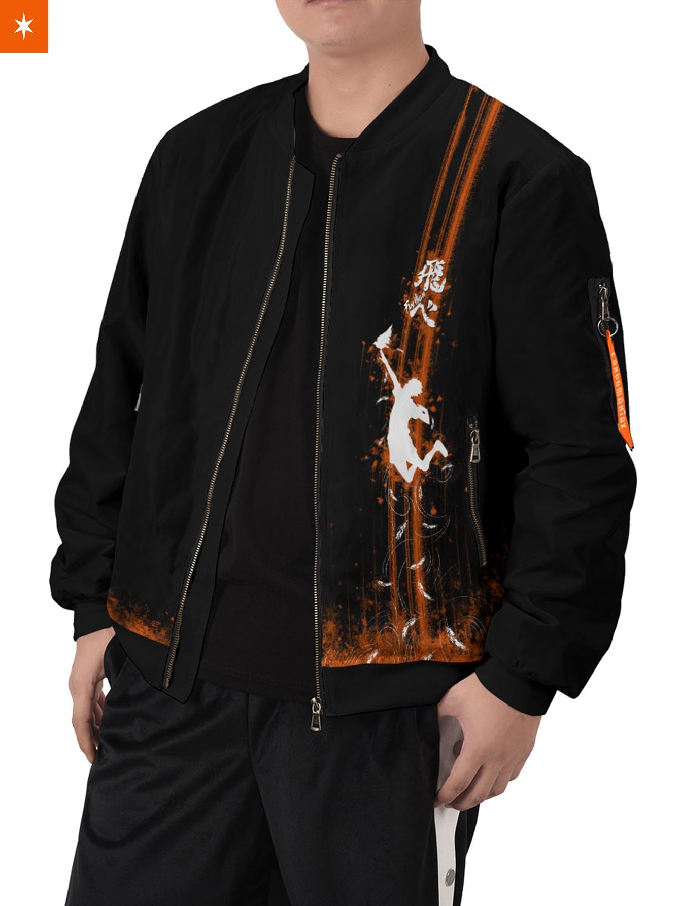 Fandomaniax - Hinata Spirit Bomber Jacket