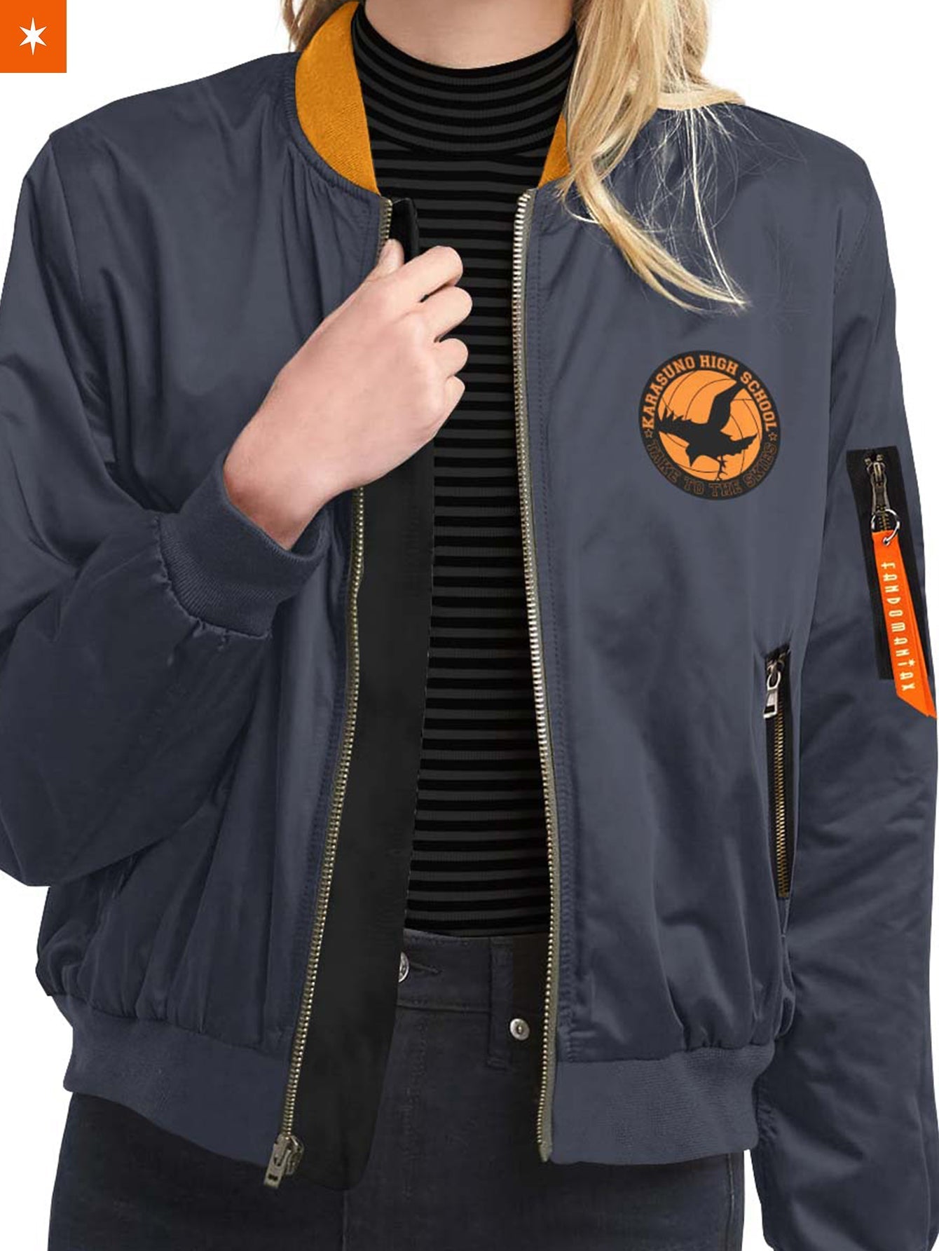 Fandomaniax - Hinata Wings Bomber Jacket