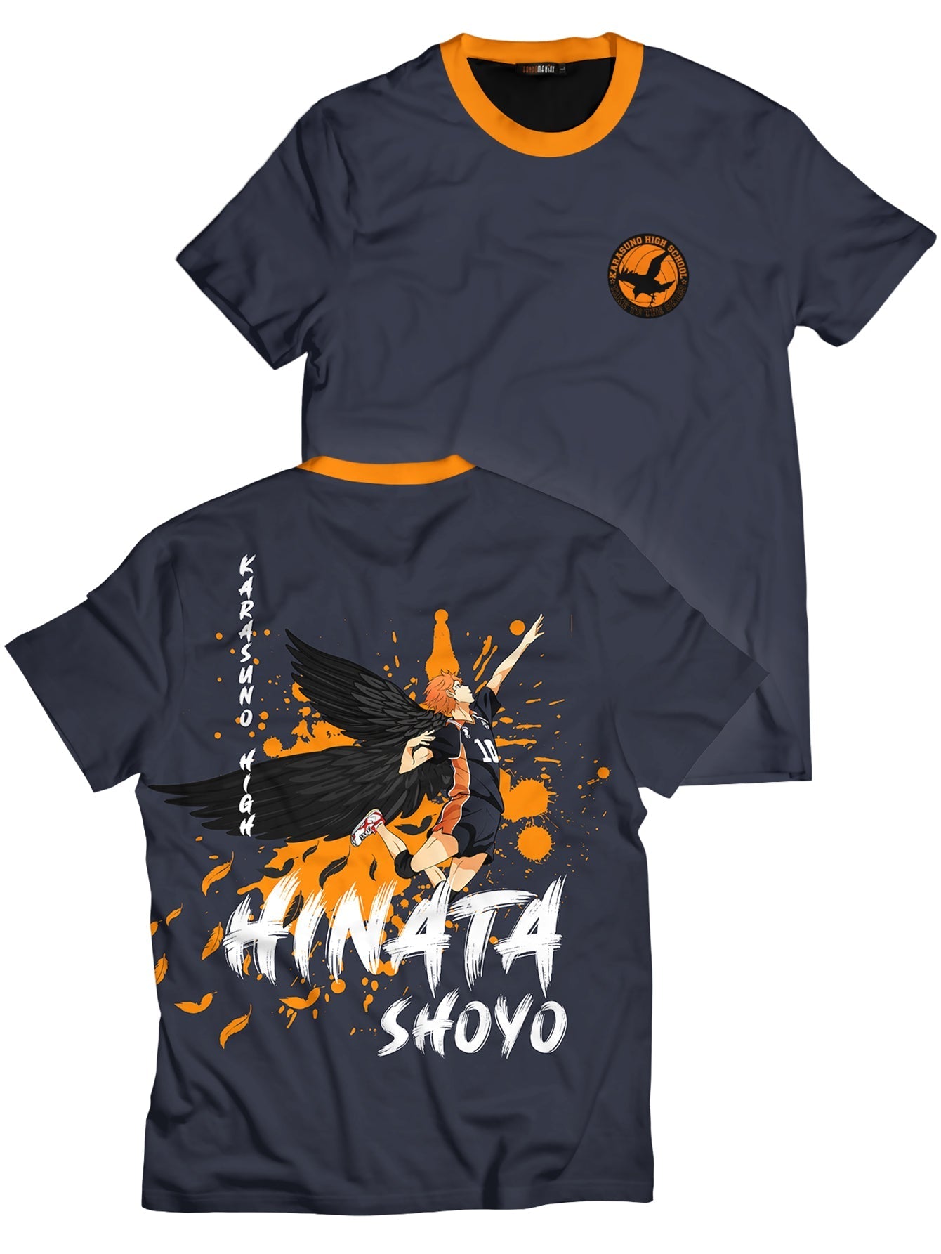 Fandomaniax - Hinata Wings Unisex T-Shirt